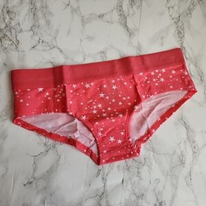PINK LOGO HIPSTER PINK STARS PANTY